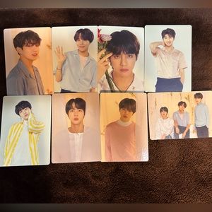 BTS photo cards